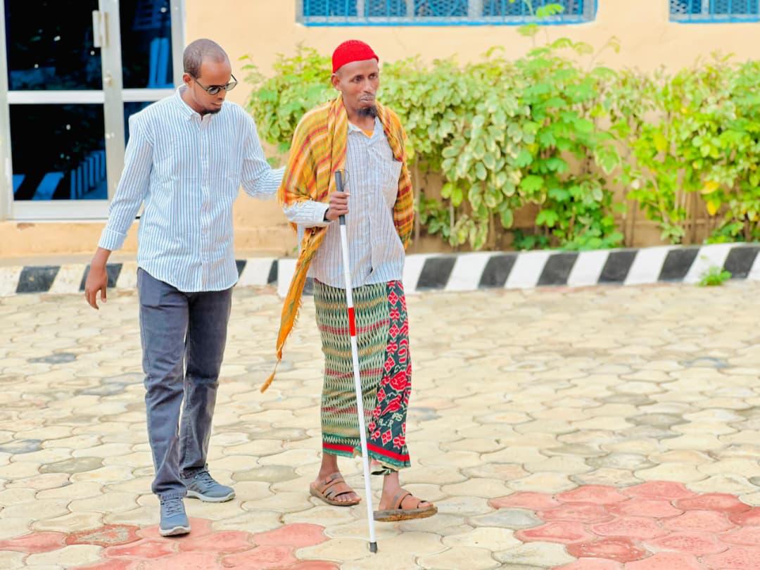 White Cane Training Program in Baidoa